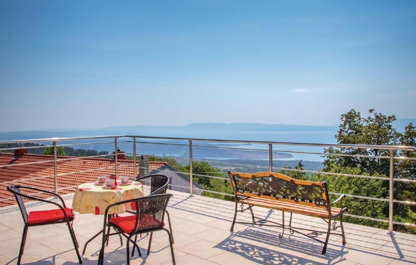 Apartment Jasna With Breathtaking Sea View, Terrace And Free Parking Hreljin Zewnętrze zdjęcie