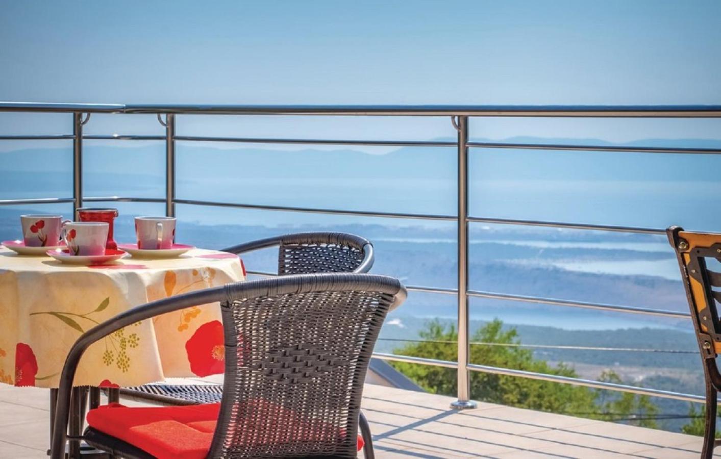 Apartment Jasna With Breathtaking Sea View, Terrace And Free Parking Hreljin Zewnętrze zdjęcie